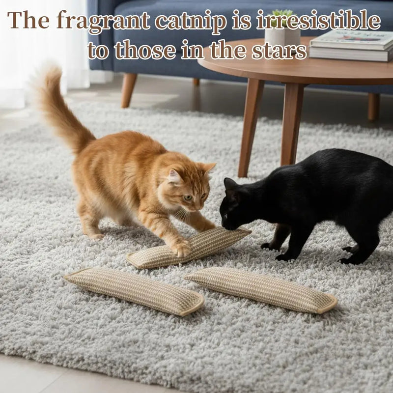 Interactive Catnip Pillow Toy