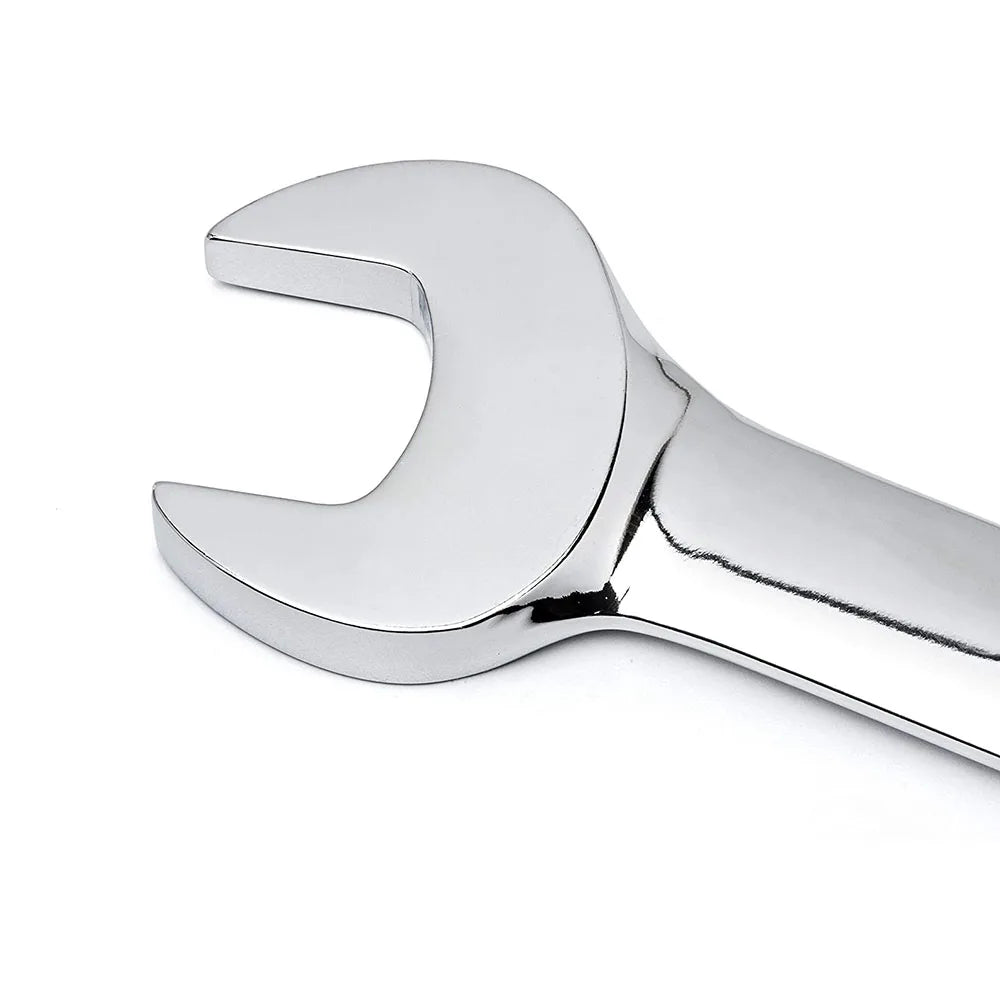 Metric Ratcheting Wrench Set with Flex-Head and Carry Bag