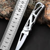 Folding Stainless Steel Fruit Knife with Non-Slip Handle