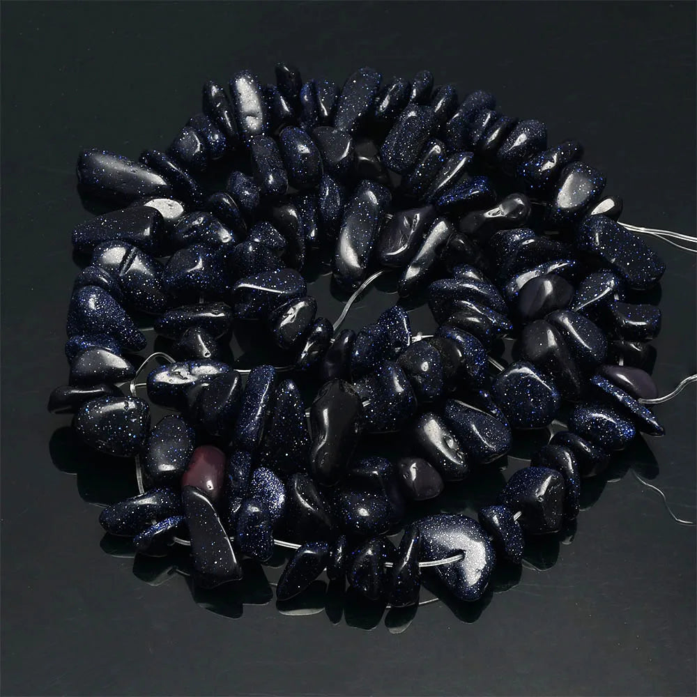 Natural Stone Beads Strand for Jewelry Making – Irregular Crystal Agate Chips