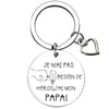 Llavero de Esmalte Papá Francés