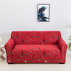 Floral Print Stretch Sofa Cover with Elastic Edge