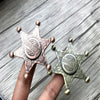 Hexagonal Metal Fidget Spinner for Stress Relief