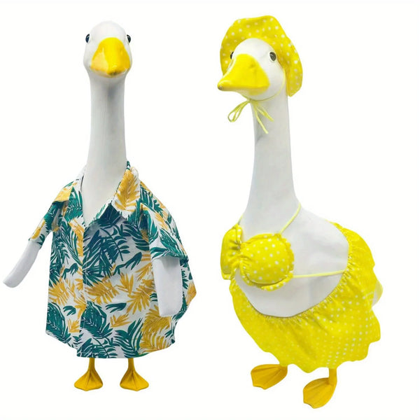 Summer Lawn Goose Costume Set