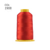 High-Tenacity Polyester Embroidery Thread (120D/2, 40wt) for Home & Industrial Machines