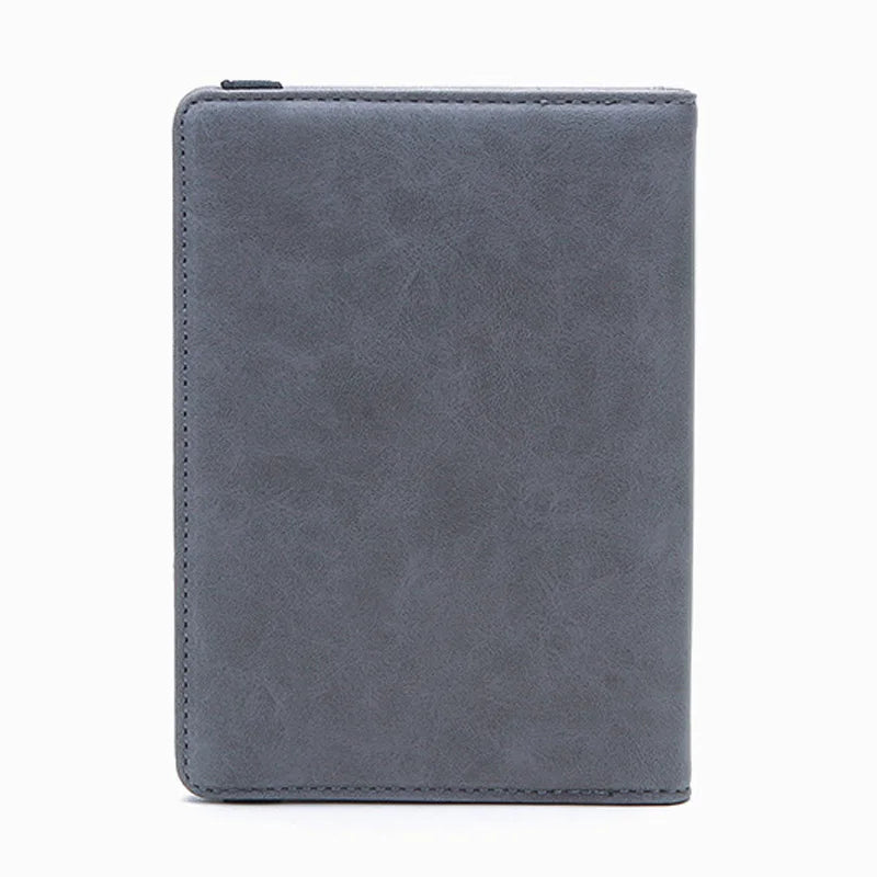 RFID-Blocking Passport Holder in Premium PU Leather