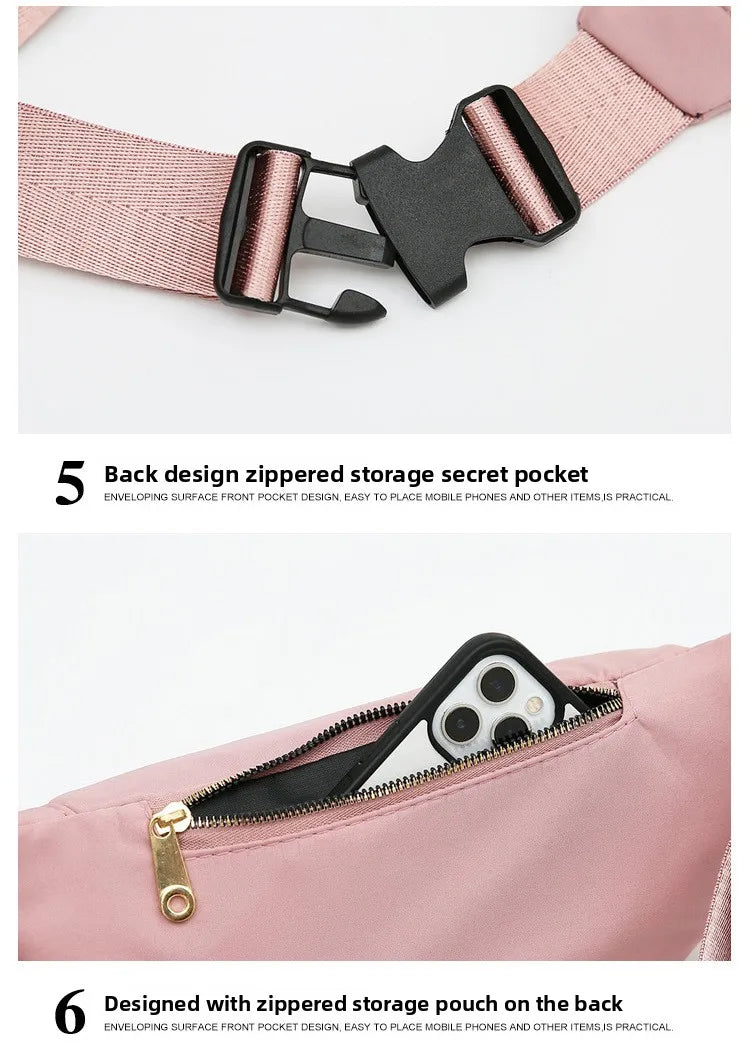 Compact Water-Resistant Crossbody Sling Bag for Travel & Daily Use