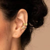 Minimalist Vintage C-Shaped Clip-On Earrings Set