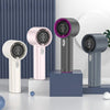 Ventilador Portátil de Mano con Pantalla Digital