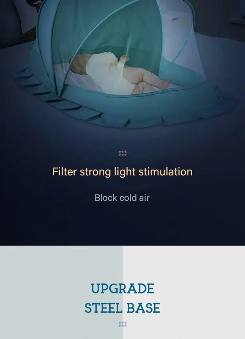 Foldable Baby Mosquito Net for Cribs and Cots