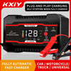 Smart 12V 6A Battery Charger with 7-Stage Pulse Repair