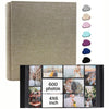 Linen Photo Album with 4x6 Sleeves
