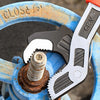Self-Locking Adjustable Wrench with Quick-Release Mechanism