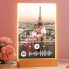 Personalized Spotify Music Photo Plaque with LED Night Light