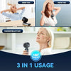 Portable Turbo Hand Fan with 5 Speed Settings