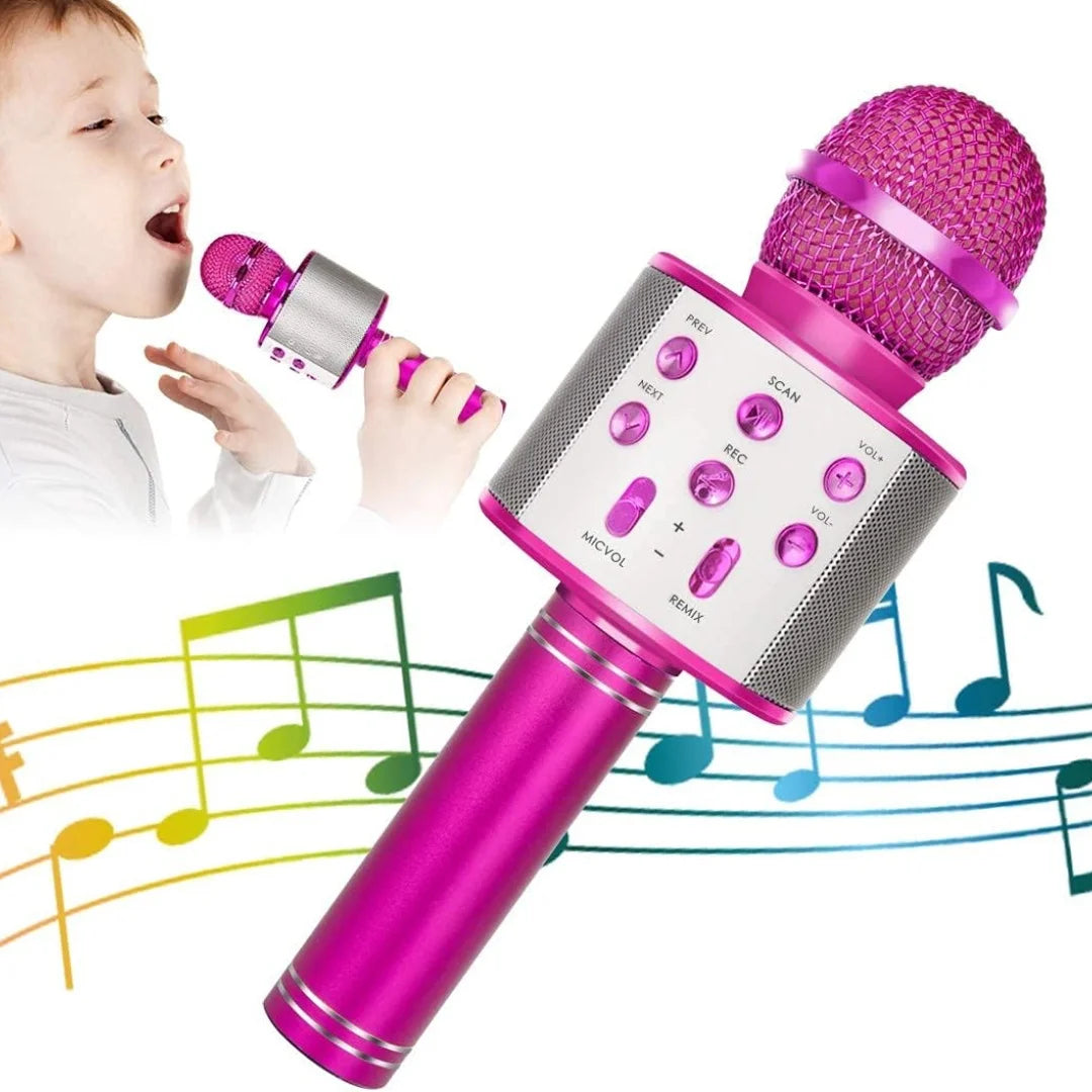 Portable Bluetooth Karaoke Microphone & Speaker