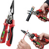 Multifunctional Wire Stripping Pliers with Digital Voltage Tester
