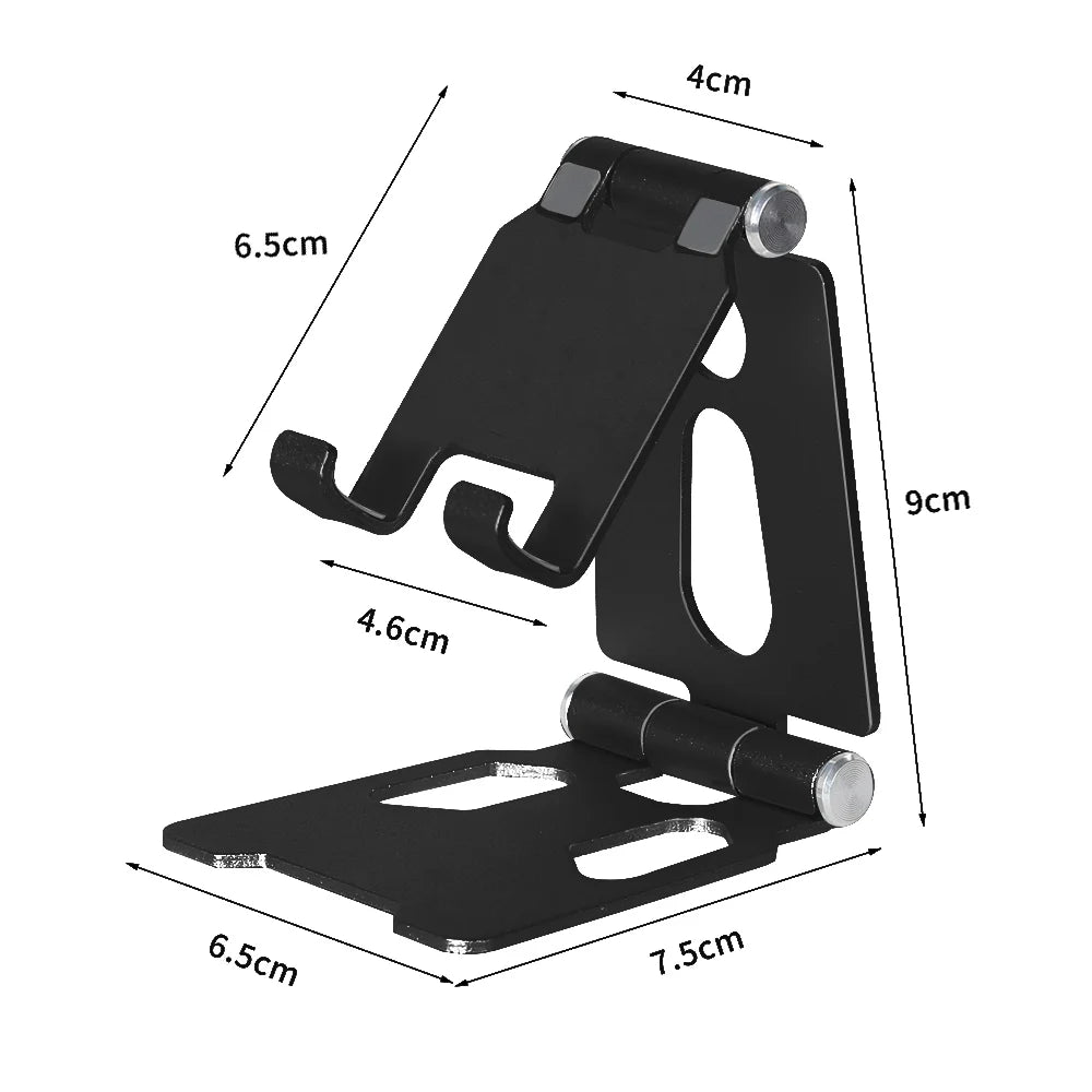 Foldable Aluminum Phone Stand for Desk