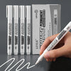 Waterproof White Paint Marker Pen – Permanent, 1mm Fine Tip