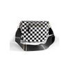 Women's Checkered Multi-Function Crossbody Waist Bag