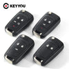 Flip-Style Replacement Key Shell for Select Chevrolet Models