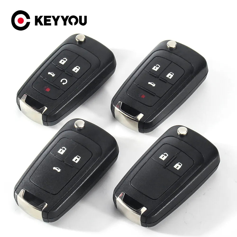 Flip-Style Replacement Key Shell for Select Chevrolet Models