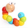 Wooden Caterpillar Shape Puzzle