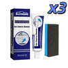 A Rayhong car scratch remover kit showing a box, a tube of remover, and a black sanding pad.