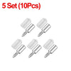Self-Tapping Shelf Support Pins with Non-Slip Silicone Sleeves