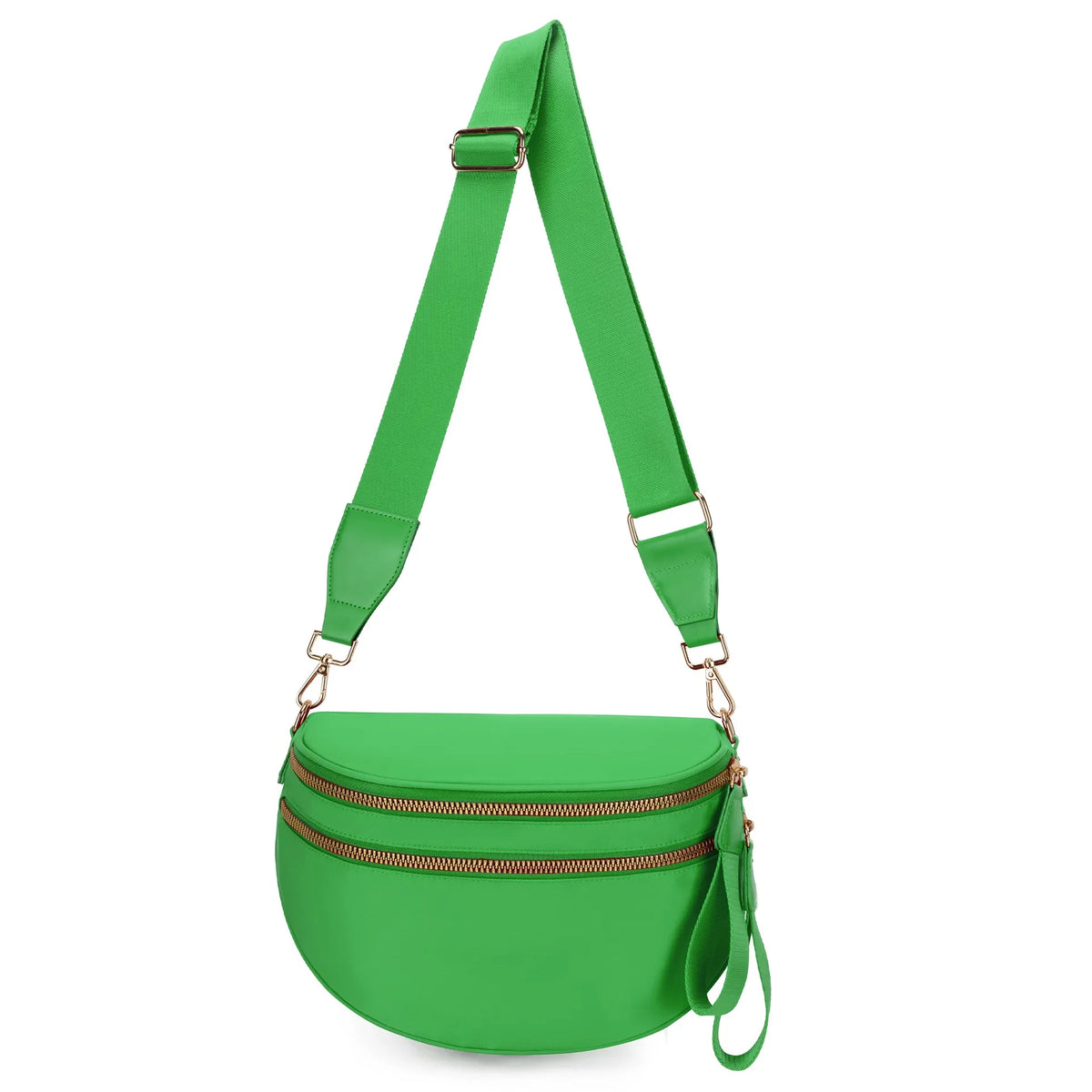 Women's Checkered Fanny Pack with Adjustable Crossbody Strap