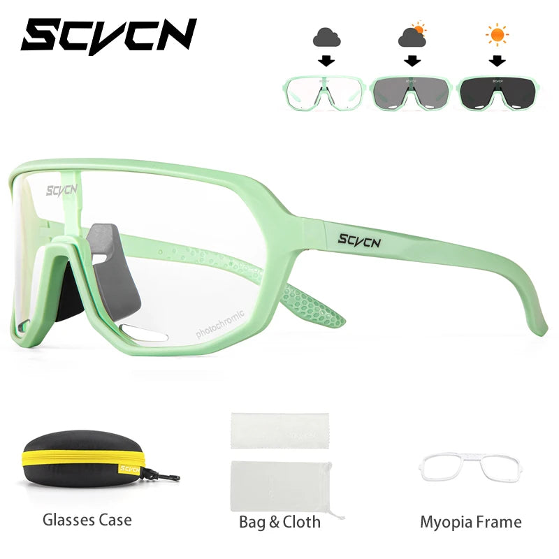 Photochromic Cycling Sunglasses