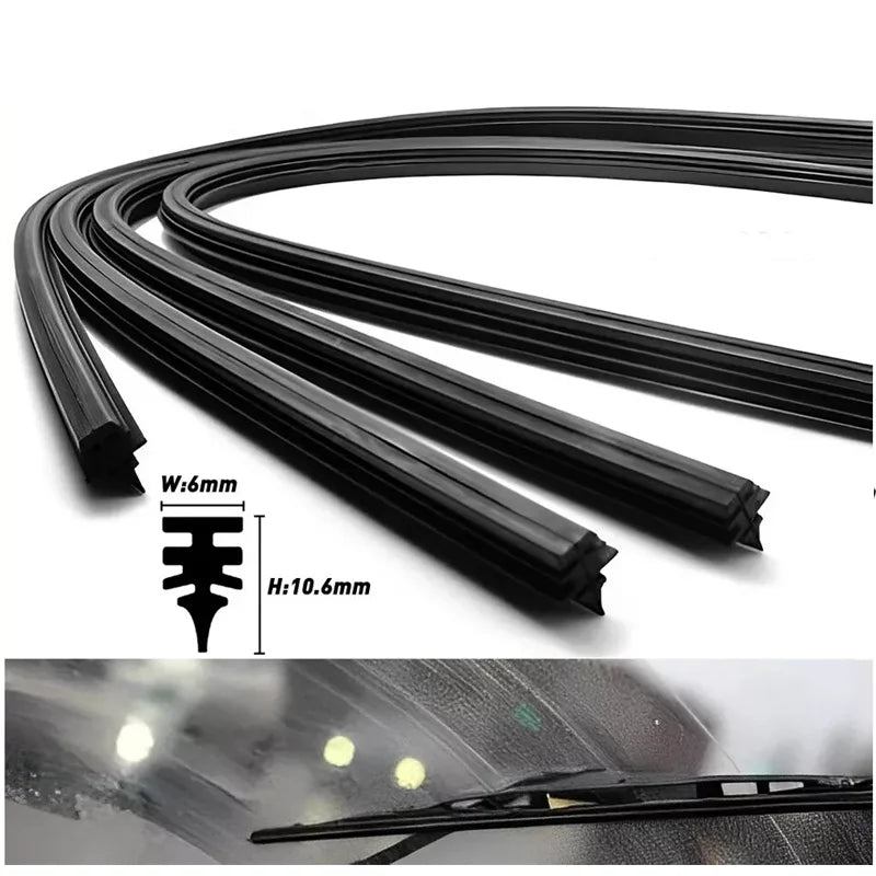 Complete Wiper Blade Set for Nissan Leaf 2017-2023