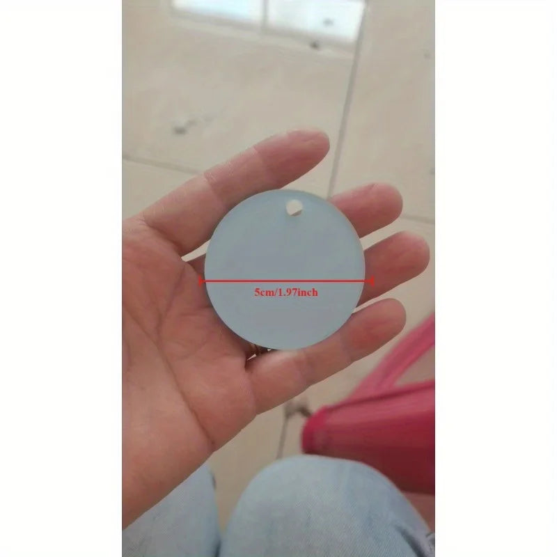 Personalized Photo Keychain with Heat Transfer Acrylic Design