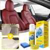 A bottle of AUTOGO foam cleaner and a box for multipurpose foam cleaner for car interiors and upholstery