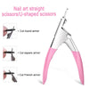 Precision Stainless Steel False Nail Clipper