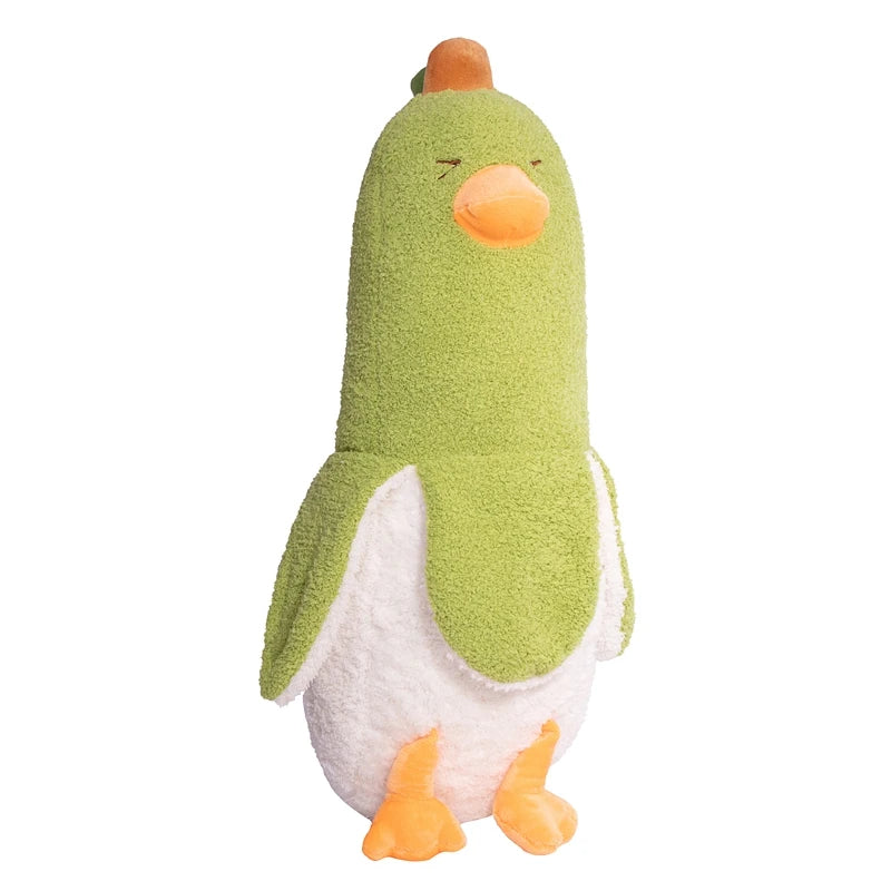 Creative Banana Duck Plush Pillow - Soft Cartoon Cushion for Home & Bedroom Decor