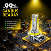 H11/H8 LED Headlight Bulbs – 30,000 Lumens, 6500K Cool White