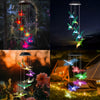 Solar-Powered Color-Changing Wind Chime