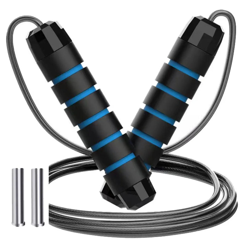 Adjustable Speed Jump Rope with Comfort Foam Handles
