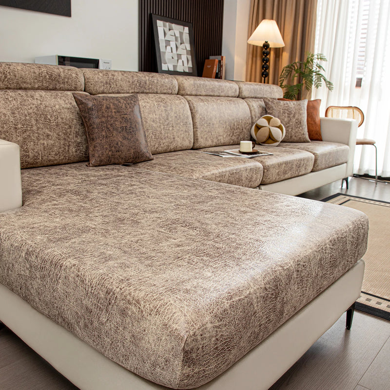 Elastic Sofa Cover with Anti-Slip Grip