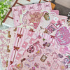 Cartoon Bow Design Insert Cards for Transparent Tablet Cases