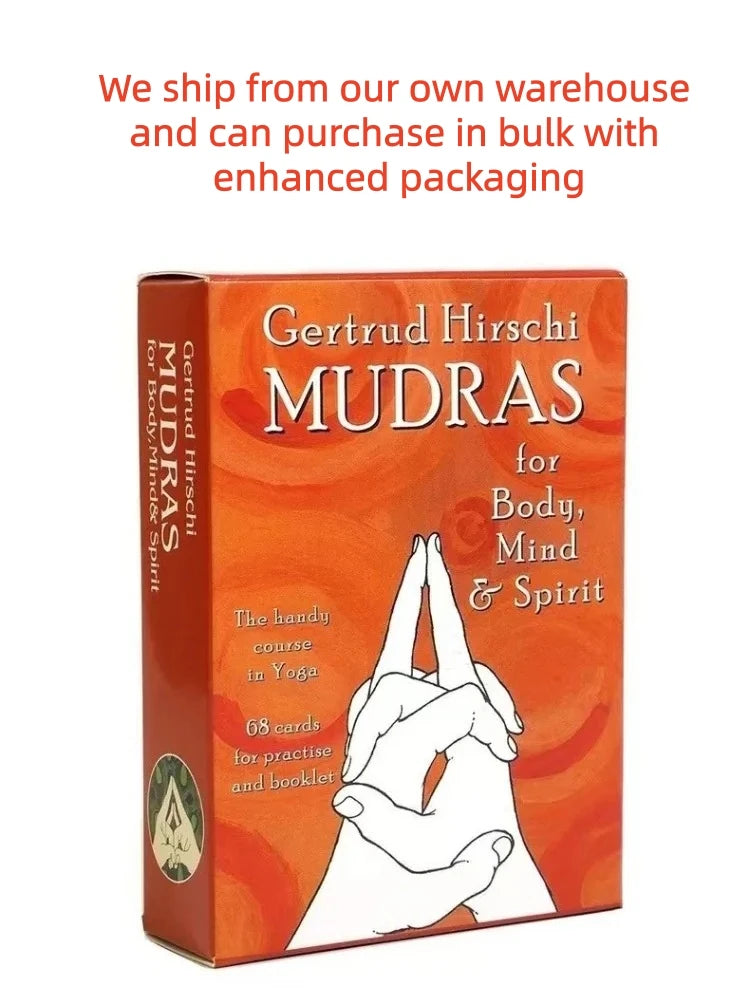 Mudras for Body, Mind & Spirit: A 68-Card Yoga Practice Deck