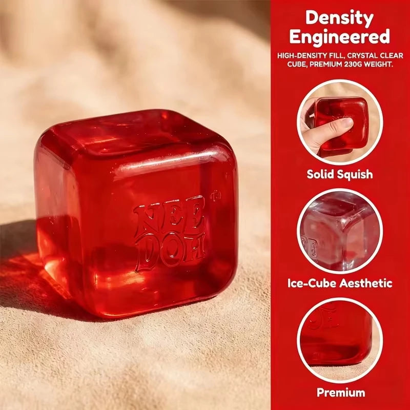 Soft Sensory Fidget Cube for Stress Relief