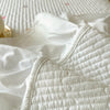 Embroidered Tulip Coverlet Set with Pillow Shams