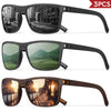 Polarized Square Sunglasses with UV400 Protection