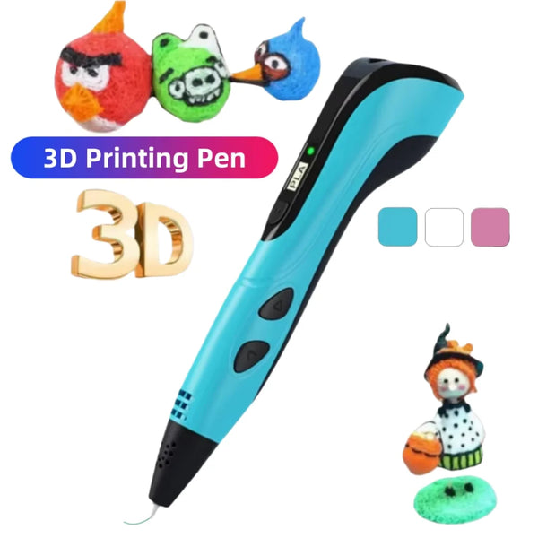 3D Printing Pen with LED Display
