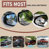 Heart-Shaped HD Wide-Angle Car Rearview Mirror (2-Pack)