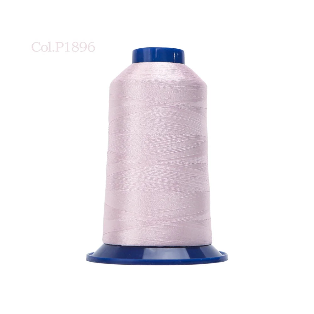 High-Tenacity Polyester Embroidery Thread (120D/2, 40wt) for Home & Industrial Machines