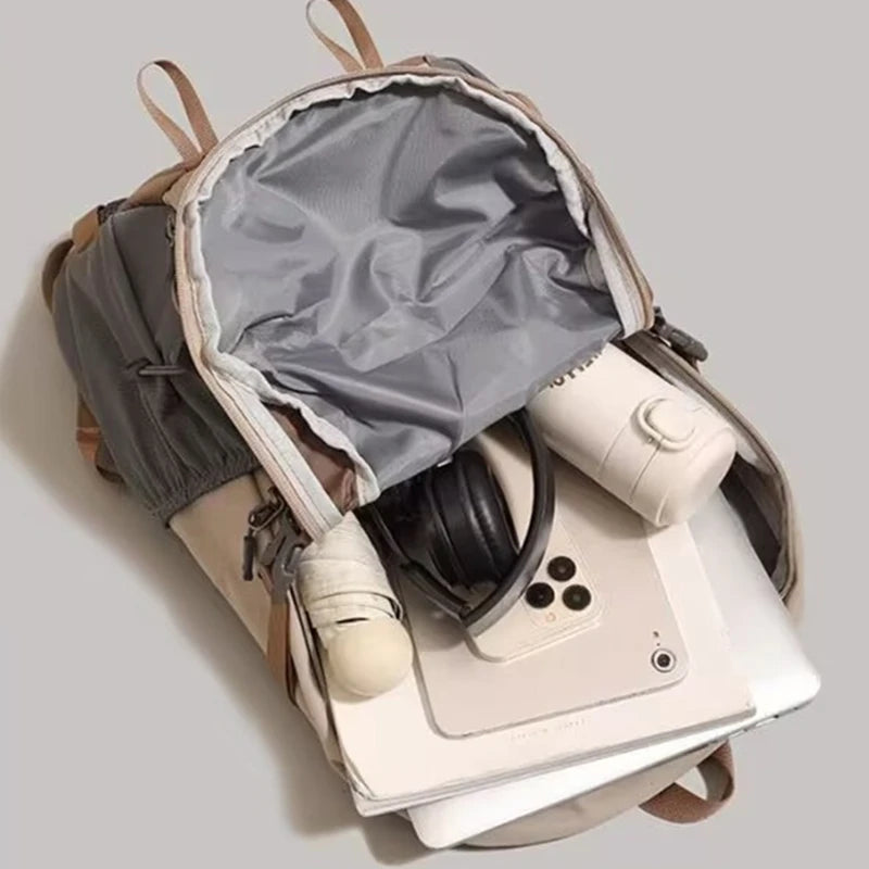 40L Water-Resistant Hiking Backpack with Ventilated Back Panel