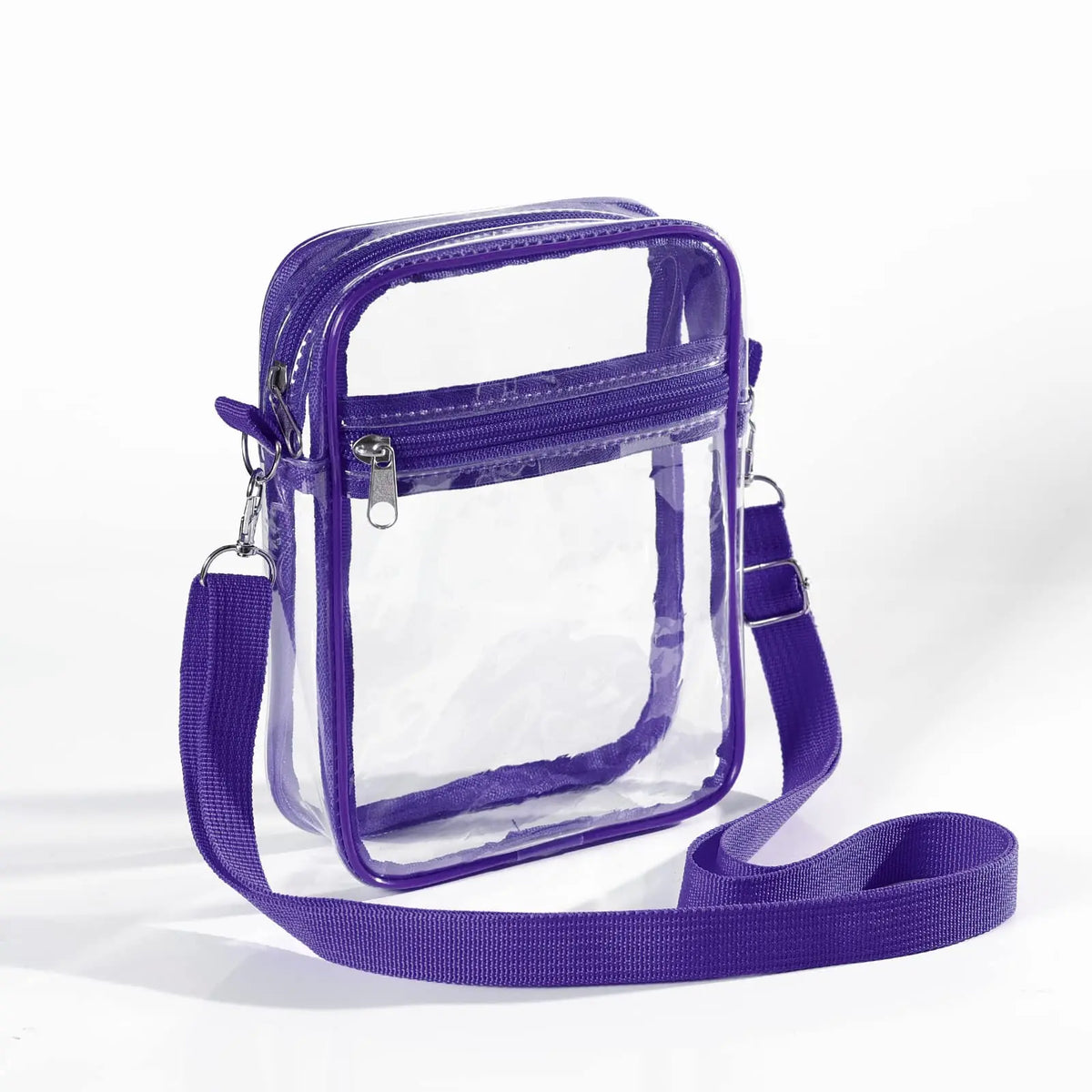 Clear Crossbody Bag – Stadium Approved Transparent PVC Purse